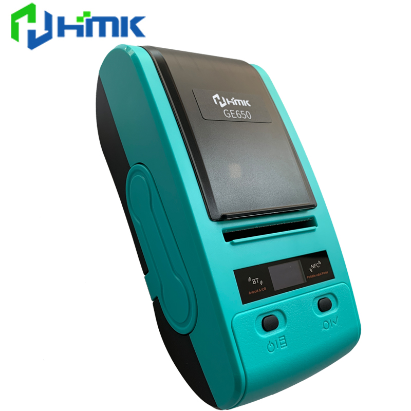 手持式標(biāo)簽打印機哪個牌子好？?HMK匯淼標(biāo)簽機GE650展示